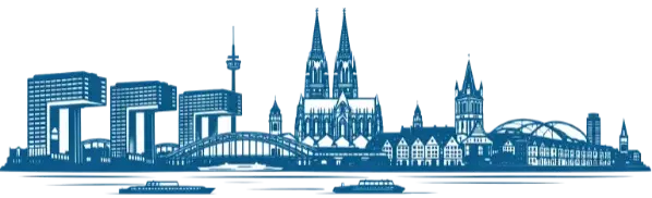 Unsere Domstadt Köln Skyline Köln